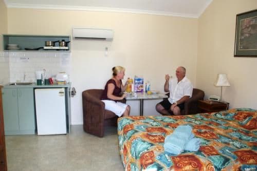 Motel Room with Kitchenette