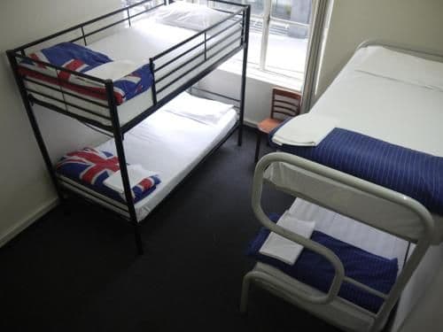 Bed in 4-Bed Mixed Dormitory Room with Shared Bathroom