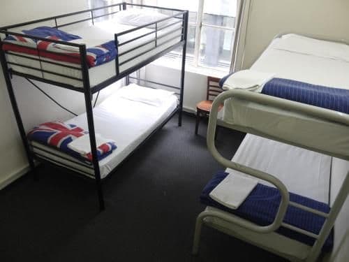 Bed in 4-Bed Mixed Dormitory Room with Shared Bathroom