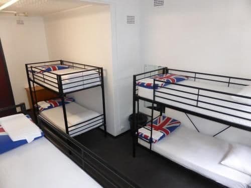 Bed in 6-Bed Female Dormitory Room with Shared Bathroom