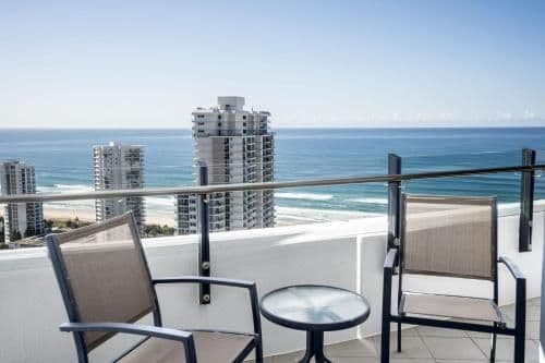 Three-Bedroom Apartment with Water View