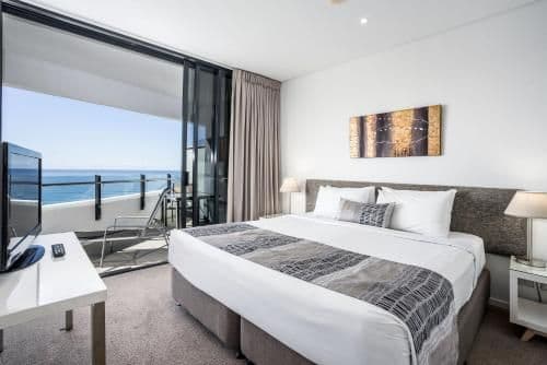 Three-Bedroom Apartment with Water View