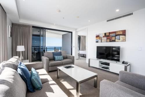 Three-Bedroom Apartment with Water View