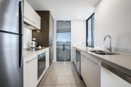 Three-Bedroom Apartment with Water View