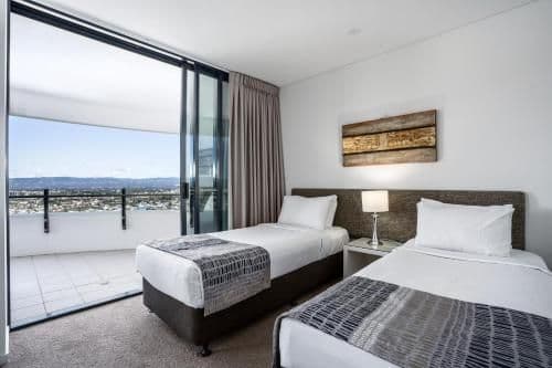 Three-Bedroom Apartment with Water View