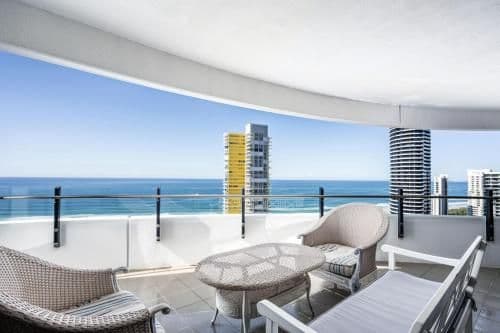 Three-Bedroom Apartment with Water View