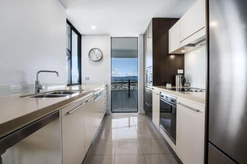 Three-Bedroom Apartment with Water View