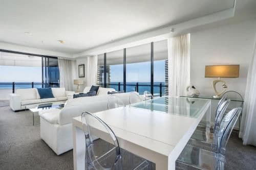 Three-Bedroom Apartment with Water View