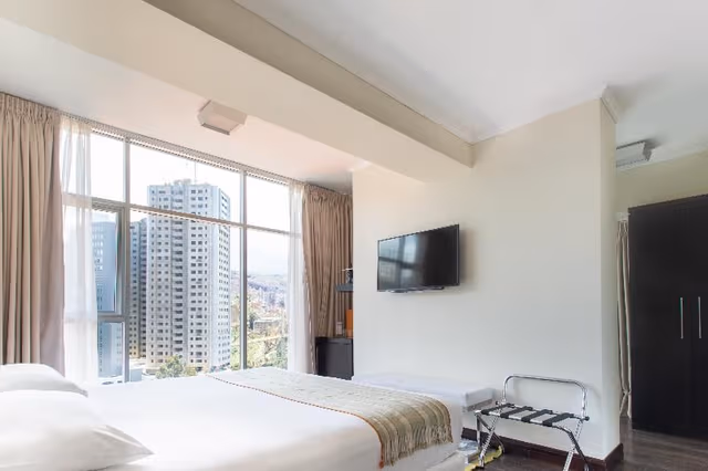 DOUBLE CITY VIEW KING BED