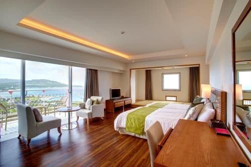 Room with Tatami Area with Ocean View - Non-Smoking