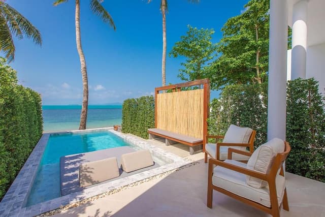 Beachfront Pool Villa