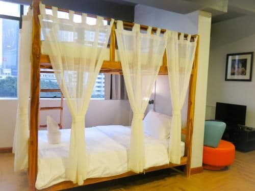 Private Room with 4 Beds and Private Bathroom