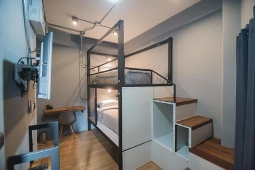 Bunk Bed Room with Private Bathroom