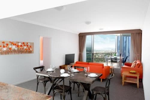 Three-Bedroom Apartment with Balcony