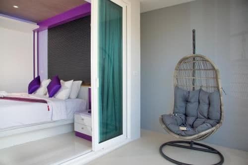 One- Bedroom Suite with Balcony and Sea View