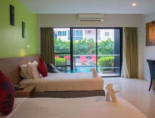 Double or Twin Room with Swimming Pool Access