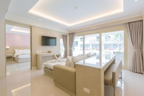 Suite with Direct Pool Access