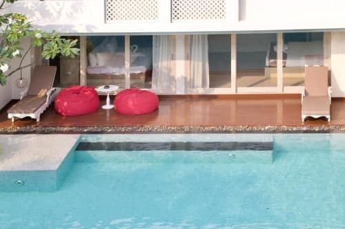 Suite with Direct Pool Access