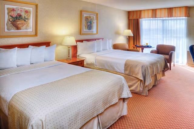 DOUBLE TWO DOUBLE BEDS