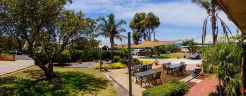 Motel Room with Garden View