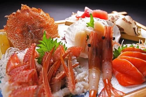 Japanese-Style Room with Crab Dinner