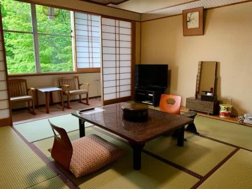 Japanese Style Room with Shared Bathroom and Private Toilet