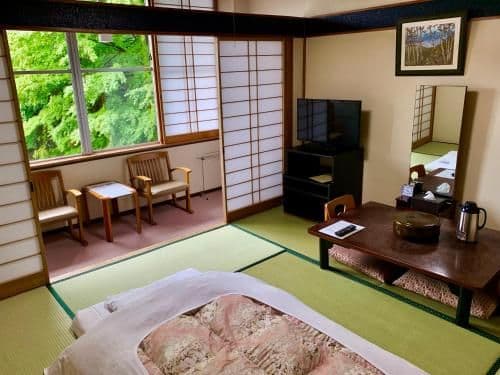 Japanese Style Room with Shared Bathroom and Private Toilet