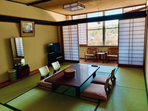 Japanese Style Room with Shared Bathroom