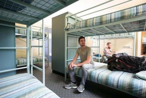 Single Bed in 8 Bed Male Dormitory Room