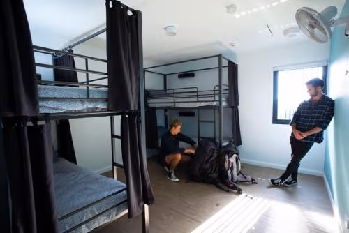 Bed in 4-Bed Male Dormitory Room