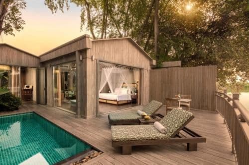 Riverfront Pool Villa