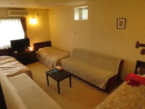 Family Room with Shared Bathroom