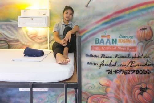 Bed in 6-Bed Mixed Dormitory Room with Air-Con