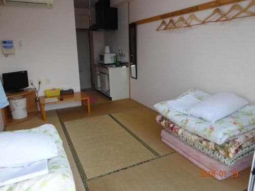 Japanese-Style Twin Room with Private Bathroom