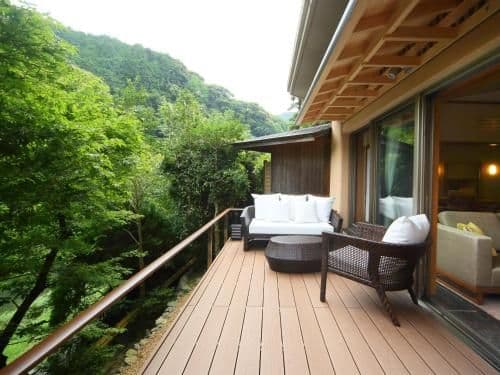 Garden Twin Suite with Private Hot Spring Bath
