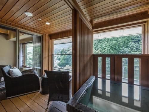 Premium Quadruple Suite A Type with Private Hot Spring Bath