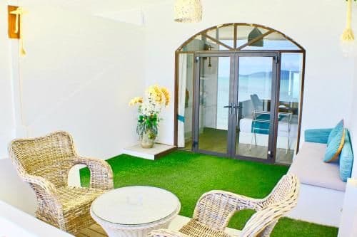 Exclusive Beachfront Suite with Terrace