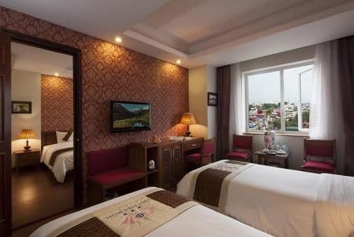 Two Connecting Double Rooms