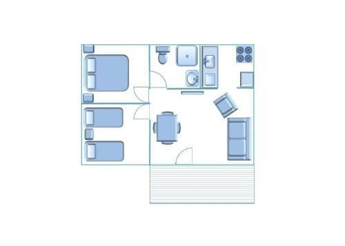 Two-Bedroom Cottage