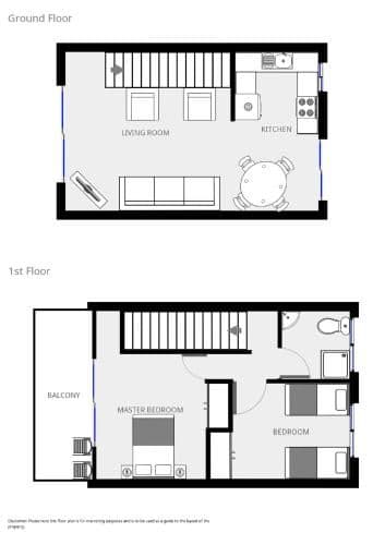 Apartment with Balcony