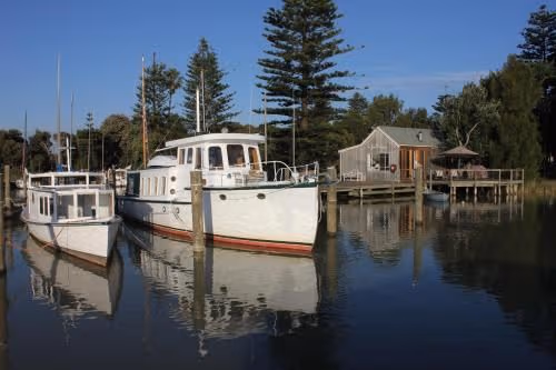 Boathouse One-Bedroom Cottage with River View