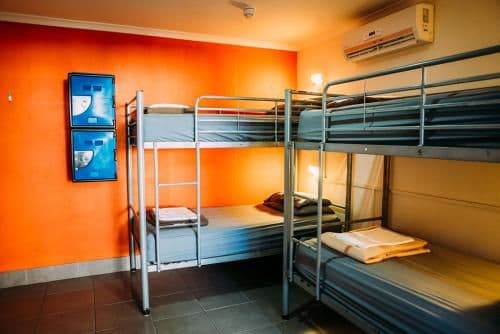 Bed in 4-Bed Dormitory Room with Private Bathroom