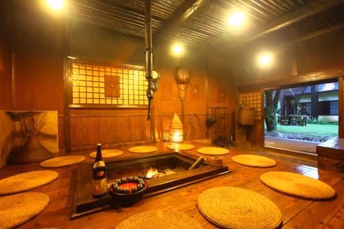 Japanese-Style Cottage with Open-Air Bath