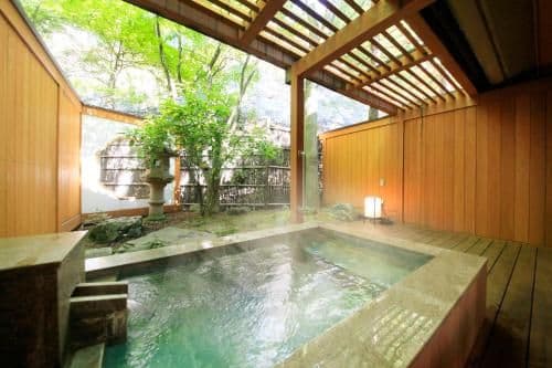 Japanese Style Room with Open Air Bath