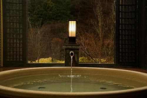 Japanese-Style Standard Twin Room with Open-Air Bath