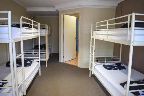 Bed in 6-Bed Dormitory Room with Private Bathroom