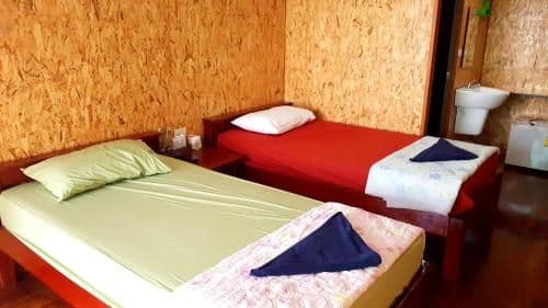 Raft Double or Twin Room with Air-Conditioner and TV