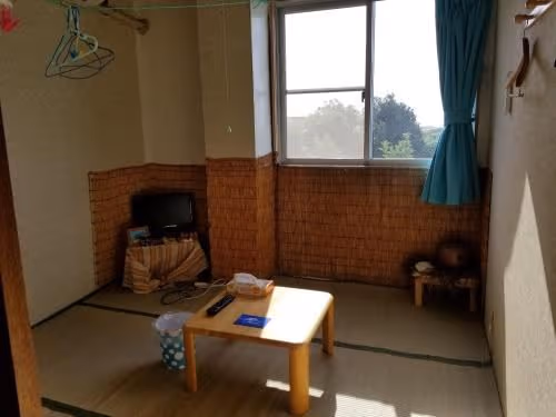 Japanese-Style Economy Room with Shared Bathroom and Sea View