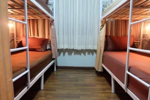 Bed in 4-Bed Female Dormitory Room (Fan)