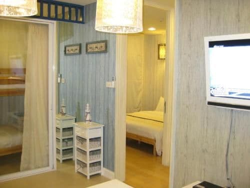 Family One Bedroom Apartment with Garden View